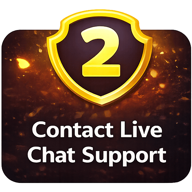 Step 2: Contact Live Chat Support