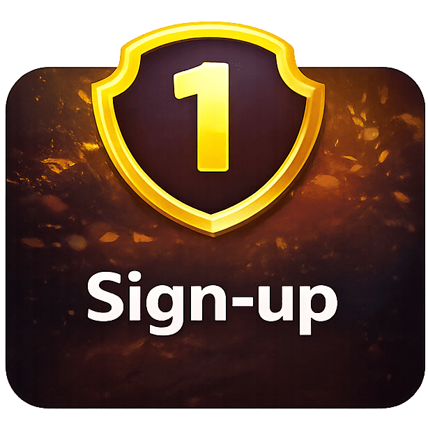 Step 1: Sign-up